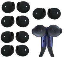 6 Pairs Black Silicone Ear Buds Cover For Samsung Galaxy S6 S6Edge G9200 G9250 G9208 Note5 Earphone Samsung Level U Headphones 2024 - buy cheap