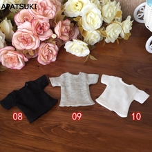 1pc 1/6 Doll's T-Shirt for Blythe Dolls Causal Clothes For Barbie Shirts For Momoko Azone Doll Clothes 1:6 Doll Accessories 2024 - buy cheap