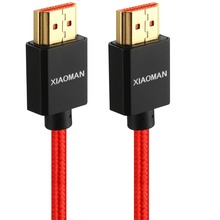 HDMI кабель 2,0 4K высокоскоростной кабель, 1 м 2 м 3 м 5 м 10 м Поддержка Ethernet Аудио возврат для Xiaomi проектор Apple TV HDMI сплиттер ПК 2022 - купить недорого
