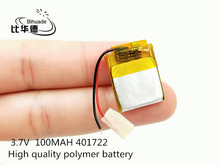 Batería de iones de litio/polímero para juguetes, Banco de energía, GPS,mp3,mp4, teléfono móvil, altavoz, 10 Uds. [SD] 3,7 V,100mAH,[401722] 2024 - compra barato