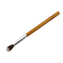 Кисть для теней из бамбукового волокна с ручкой для макияжа, 16,5 см 2024 - купить недорого