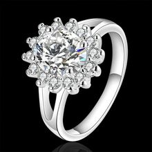 Ring 925 silver ring 925 silver fashion jewelry ring inlaid crystal jewelry Lose Money Promotions Free Shipping aass LR145 2024 - buy cheap