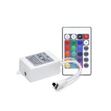 12V 24 Key IR Remote Controller For 3528 5050 RGB LED Strip Light 2024 - buy cheap