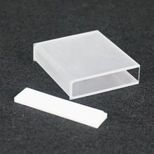 50mm JGS1 Quartz Cuvette Cell With PTFE Lid For Uv Spectrophotometers 2024 - buy cheap
