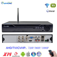 Hi3520D 1080P 4 Channel  h.265 DVR Wifi 4CH 6 in 1 XMEYE security P2P Cloud Onvif HDMI VGA for 1080P 720P XVI AHD TVI IP Camera 2024 - buy cheap