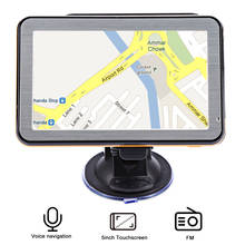 5 inch Truck Car Vehicle GPS Navigation TFT LCD Touch Screen CE 6.0 Voice Guidance Navigator gps Multifunction Free Maps 2024 - buy cheap
