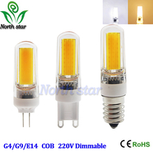 NEW Arrival Mini G4 LED Lamp 9W AC220V LED G9 E14 Light Dimmable Lampadas LED COB Bulb Replace Halogen Chandelier Lamps 2024 - buy cheap