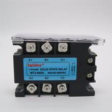 Twidec/ Three Phase Solid State Relay SSR-40DA Solid State Switch SSR 40A DC to AC Input 3-32VDC Load 24-480VAC 2024 - buy cheap