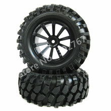4Pcs/Set RC Car  Wheel Rim&Tyre Tires 108mm*38mm 1/10 Scale Models Off-Road Rock Crawler Trucks HSP HPI HIMOTO Tamiya 2024 - buy cheap