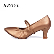 New arrival Brand Modern Dance Shoes Women Girls Dancing Shoes High Heeled Ballroom Latin Dance Shoes For Women 5CM and 7CM Heel 2024 - buy cheap