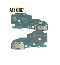 10 piezas para Samsung Galaxy A8S G887, puerto de carga USB, placa de conector, Cable flexible, piezas de reparación 2024 - compra barato