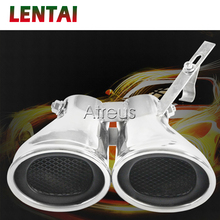 LENTAI Stainless Steel Exhaust Pipe Exhaust Muffler Tailpipe For Mercedes Benz W203 C240 C320 Accessories 2002 2003 2004 2005 2024 - buy cheap