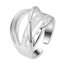 Anéis de joias com prateado e de alta qualidade 2024 - compre barato