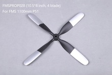 FMS ROCHOBBY 1100mm 1.1m P-51 P51 Strega Voodoo Propeller 10.5x8 inch 4 blade FMSPROP028 RC Airplane Aircraft Model Plane Parts 2024 - buy cheap