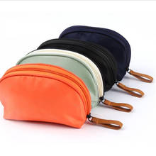 Portable Women Cosmetic Handbag Small Semicircle Shell Makeup Bag Travel Phone Line Toiletry Bag Necessaries Make Up Organizer 2024 - buy cheap