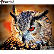 Dispaint Completo Quadrado/Rodada Broca 5D DIY Pintura Diamante "Animal coruja" Bordado Ponto Cruz 3D Decoração Da Sua Casa a10569 2024 - compre barato