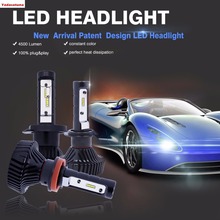 2*6S H4 LED Headlight 90w Hi/Lo Bulbs 9000Lumen 9003 HB2 H13 Car LED Conversion Kit Replace for HalogenLights or HIDBulbs Lamp 2024 - buy cheap