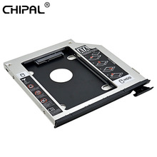 CHIPAL 2nd HDD Caddy 9.5MM SATA III Dual LED Ejector Customized for Dell Latitude E6440 E6540 and Precision M2800 DVD-ROM 2024 - buy cheap