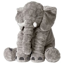 Almohada de elefante para bebés y niños, juguete de dormir de 5 colores, juguete de peluche suave, Animal de peluche 2024 - compra barato