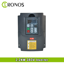 Motor de husillo Control de velocidad 380V 2,2 kW VFD Unidad de frecuencia Variable VFD 3HP inversor de frecuencia para Motor 2024 - compra barato