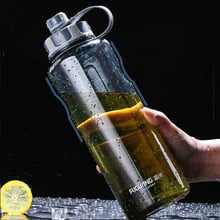 1000ml 2000ml Big capacity Sports plastic BPA free broken-resistant leakproofwater bottle 2024 - buy cheap
