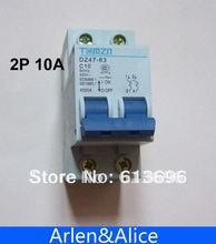 2P 10A 400V~ 50HZ/60HZ Circuit breaker AC MCB safety breaker C TYPE 2024 - buy cheap