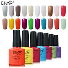 Elite99 7.3ml Gel Nail Polish Pure Color Nail Art Design Manicure Soak Off Enamel Gel Polish UV Gel Nail Polish Lacquer Varnish 2024 - buy cheap