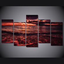 HD Printed sea sunset surf horizon Painting on canvas room decoration print poster picture canvas Free shipping/ny-4564 2024 - buy cheap