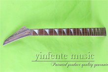 JKX-0085+1# left    25.5" Electric guitar neck   Bolt on  rosewood   fingerboard fine quality  24 fret 2024 - buy cheap