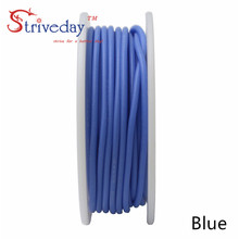 10 meters/roll 32.8 ft 30AWG Flexible Rubber Silicone Wire Tinned copper line DIY Electronic cable 10 colors to choose from 2024 - buy cheap