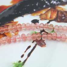 Hot Abacus shaped 4x6mm Pink watermelon tourmaline loose beads 15inches DIY women jewelry making wholesale and retail 2024 - buy cheap