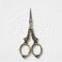 Fashion Retro Gold Silver Carved Cross Stitch Stainless Steel Scissor Paper Handicraft DIY Fabric Cutter Office Home Supply Tool 2024 - buy cheap