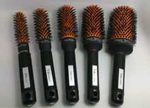 Ceramic  Hair Brush Nano Technology Ceramic + Ionic Round Hair Brush Plastic Hair Brush Set GIC-HB516  Free Shipping 2024 - buy cheap