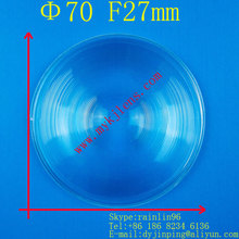 Fresnel Lens Diameter 70 mm Focal length 27mm Grain from 0.3mm DIY TV Projection Solar cookerfree shipping D70MM F27MM lens 2024 - buy cheap