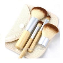 4pcs Professional Bamboo Powder Blending Makeup Brushes Set conjunto pincel de maquiagem 2024 - buy cheap