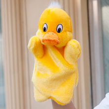 Yellow Duck Hand Puppet Toy Baby Children Story Learning Educational Plush Puppets Dolls Brinquedos Marionetes Fantoche 2024 - buy cheap