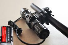 1000 Lumens CREE XM-L T6 White LED Flashlight Torch 1 Mode Tactical Pressure Switch Mount Hunting Rifle Gun light lamp + Battery 2024 - buy cheap