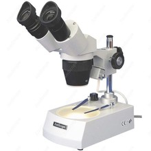 AmScope Suprimentos Super Microscópio Estéreo Binocular Microscópio Estéreo Binocular -- 20X-30X-40X-60X 2024 - compre barato