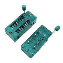 10 Uds 14 Pin ZIF universal DIP de zócalo de prueba de circuito integrado estrecha 2024 - compra barato
