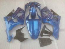 Fairing kit for GSXR600 750 K1 01 02 03 GSXR 600 GSXR750 2001 2002 2003 ABS Silver flames blue Fairings set+gifts SG31 2024 - buy cheap