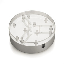 Kitosun патент дизайн зеркало Центр 4 дюймов Мини светодиодный свет база 9 белый светодиод Под вазой центральный свет свадебное украшение 2024 - купить недорого