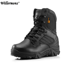 Winter Army Men's Military Outdoor Desert Combat Tactic Mid-calf Boots Men Snow Tactical Boots Botas Hombre Zapats 2024 - buy cheap