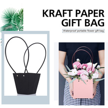 Caja de papel Bunga caja de regalo hermosa bolsa de flores a la moda bolso de regalo práctico Envío Directo 2024 - compra barato