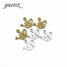 YuenZ 20pcs Antique silver Plated Zinc Alloy Necklaces Pendants Jewelry Watering can Charms Diy Handmade Jewelry Findings J257 2024 - buy cheap