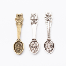 40pcs Spoon Vintage zinc alloy metal pendant charms for diy jewelry making 5590 2024 - buy cheap