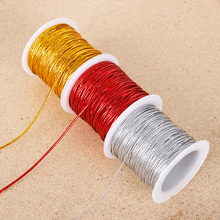 1PC Gold/Silver/Red Cord Thread Cord String Strap Polyester Fiber Cord Thread String DIY Rope Bead Necklace Bracelet Making 2024 - buy cheap