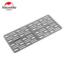 Naturehike 2019 New Stove Outdoor Titanium Barbecue Tray Grill For Barbecue Tray Portable Picnic Grill Firewood Home Barbecue 2024 - buy cheap