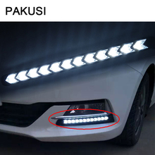 PAKUSI 1Set Car LED Turn Signals with Yellow Steering DRL fog lamp car styling For Mazda 3 6 cx-5 Lada granta VW polo passat cc 2024 - buy cheap