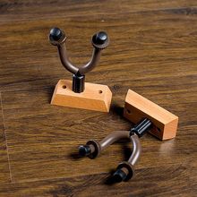 Guitar stand wooden holder wall mount  solid wood hooks Electric guitar ukulele wooden racks Guitar accessories parts 2024 - buy cheap