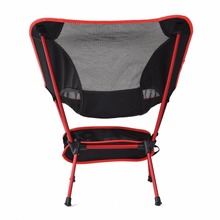 HENGJIA Outdoor Folding Chair Portable Ultra Light Moon Chair Aviation Aluminum Alloy Fishing Stool Leisure Fishing Chair 2024 - buy cheap